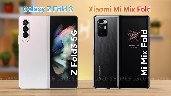 So sánh Galaxy Z Fold3 5G và Xiaomi Mi MIX Fold
