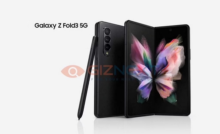 Ảnh render Galaxy Z Fold3 5G