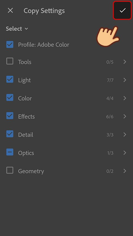 Cách thêm ảnh Lightroom trên điện thoại (3)