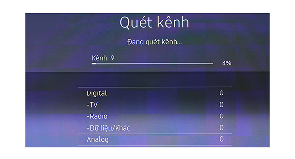 Hướng dẫn các bước thiết lập thông tin cho Tivi Samsung (4)