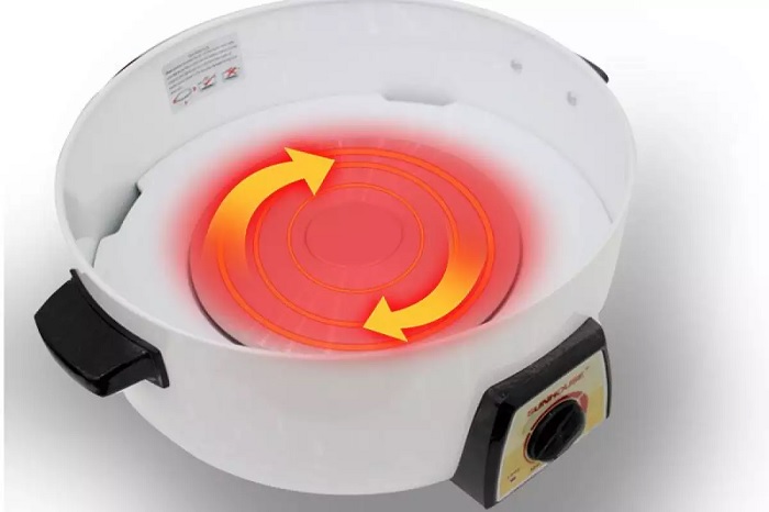 Lẩu điện có công suất lớn giúp rút ngắn thời gian nấu nướng