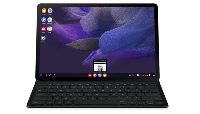 Galaxy Tab S7 FE hỗ trợ Samsung DeX và bàn phím Book Cover