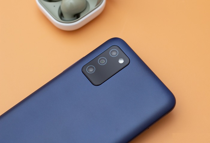 Cụm camera sau trên Galaxy A03s