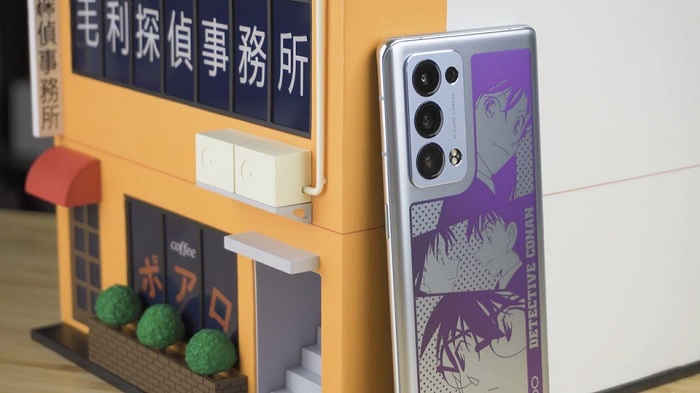 Trên tay OPPO Reno6 Pro+ Detective Conan