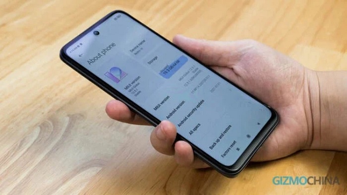 Redmi 10 chạy giao diện MIUI 12