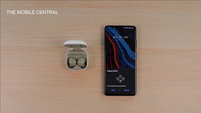Video mở hộp Galaxy Buds 2 màu olive
