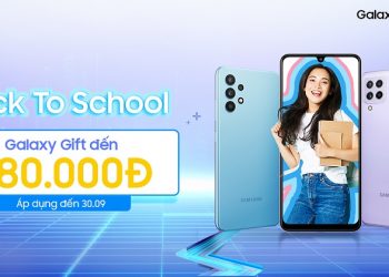 Back to school – Rước quà xịn với Galaxy A22: Quà tặng Galaxy trị giá đến 480.000 đồng