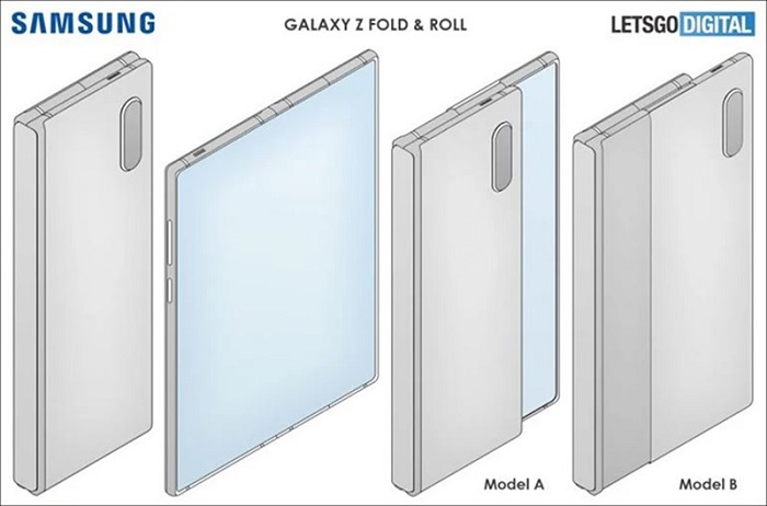 Bằng sáng chế Galaxy Z Slide