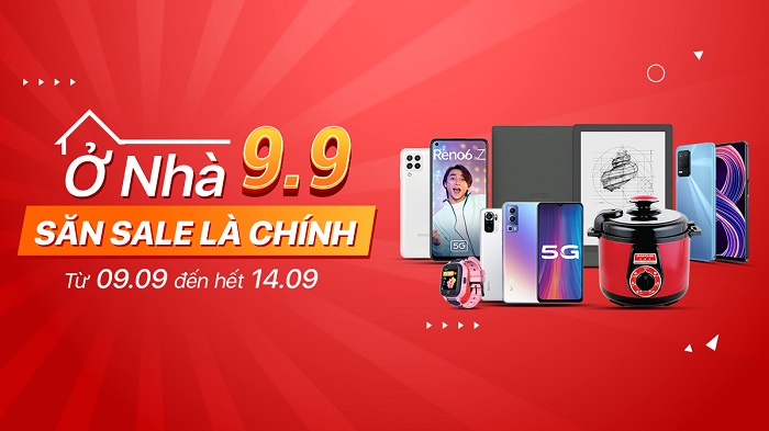 Ở nhà 9.9 – Săn SALE là chính cùng Viettel Store