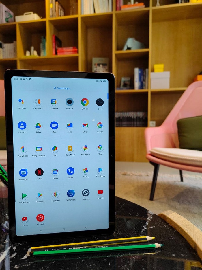 Mặt trước của Realme Pad