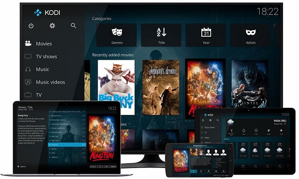 Kodi là ứng dụng xem Tivi quen thuộc trên Android Box