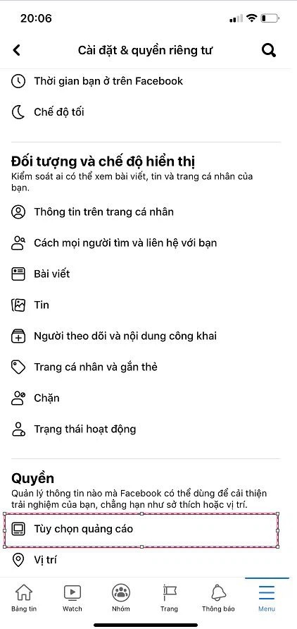 cách ẩn bình luận cá nhân trên Facebook