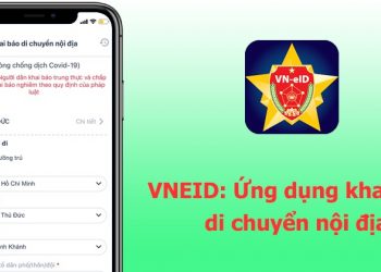 cách dùng app VNEID