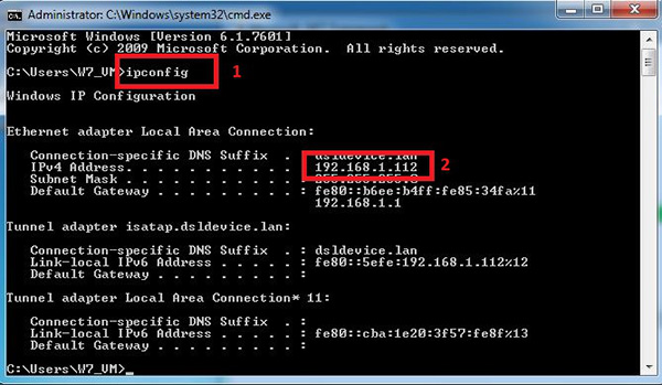 Cách thiết lập mạng LAN trên máy tính (1)