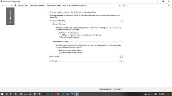 Thiết lập đầu vào mạng LAN (3)