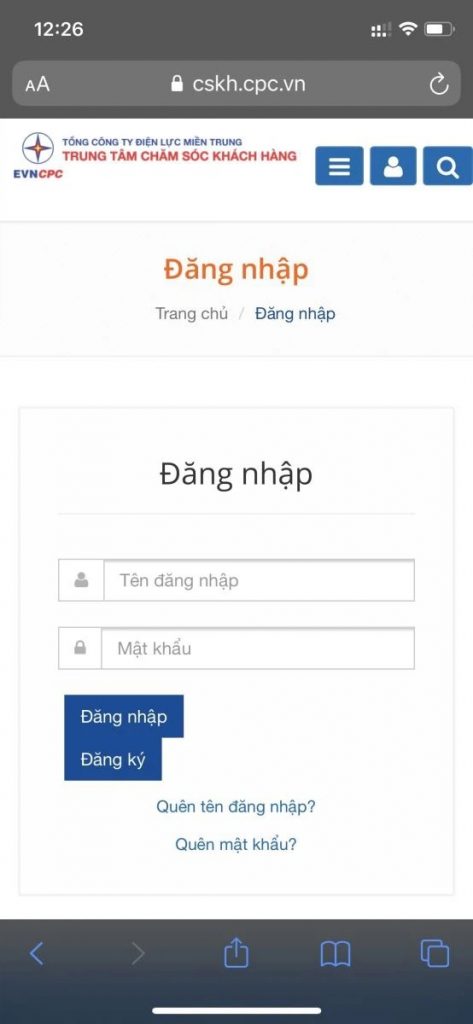 cách xem lượng điện tiêu thụ trong tháng