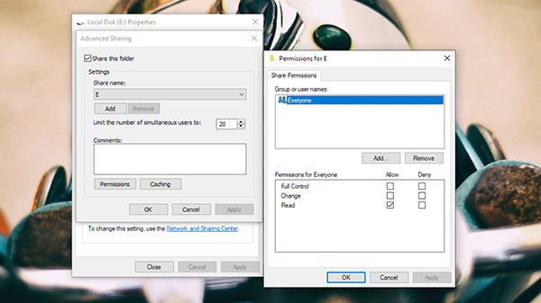 Cách chia sẻ ổ đĩa qua mạng LAN (1)