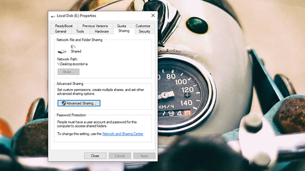 Cách chia sẻ ổ đĩa qua mạng LAN