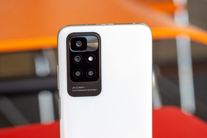 Cụm camera sau trên Redmi 10