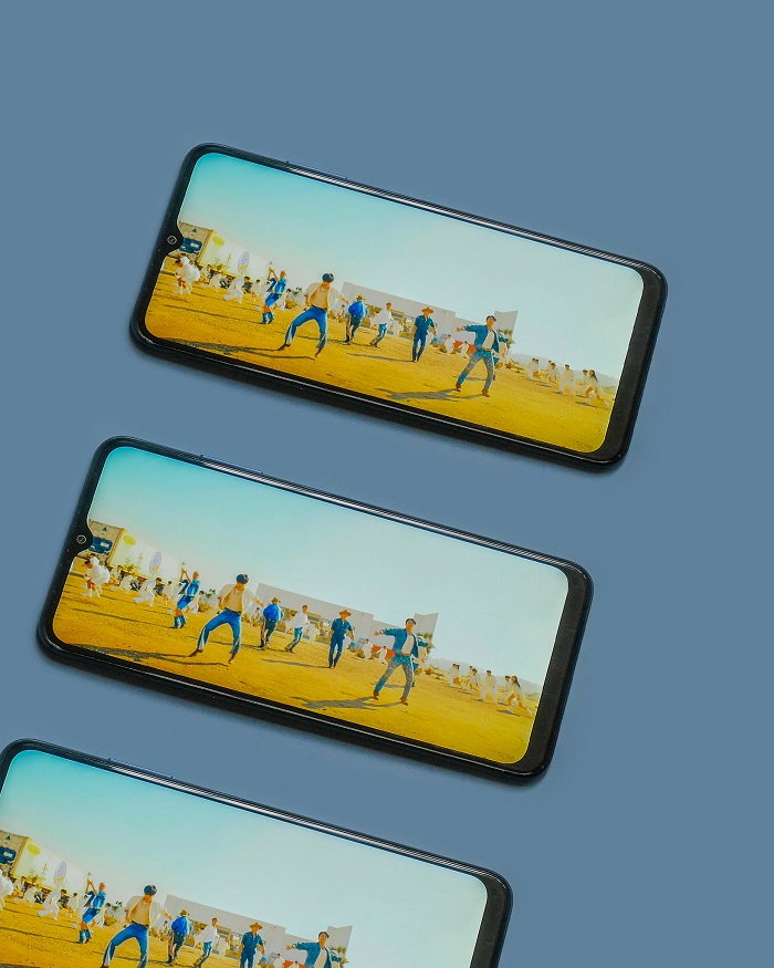 Galaxy A03s được trang bị màn hình giọt nước