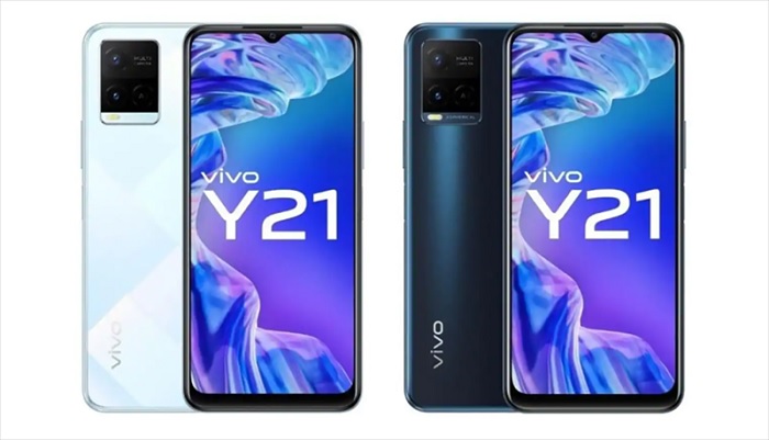 Vivo Y21 có hai phiên bản màu sắc