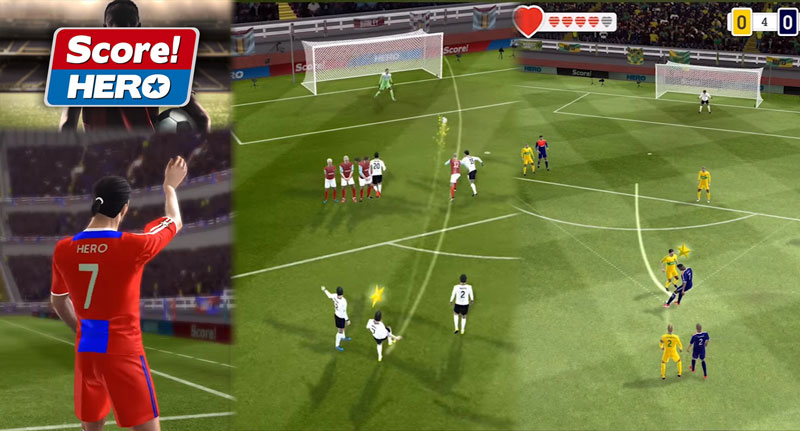 Score!Hero là tựa game đồ họa 3D hoàn toàn miễn phí