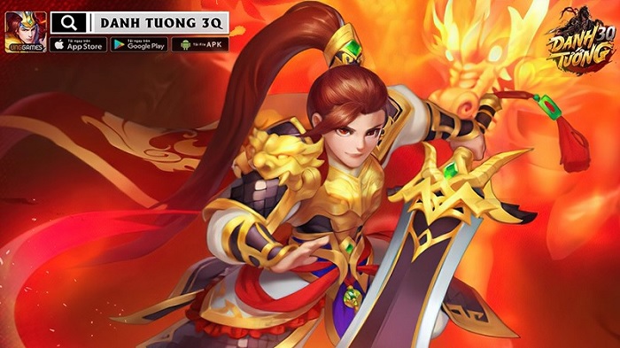 Danh tướng 3Q sở hữu lối chơi khá đơn giản với thẻ tướng đa dạng cực lớn