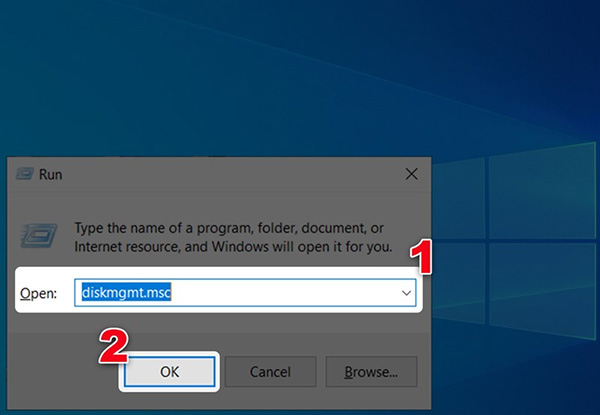 Kiểm tra dung lượng ổ cứng máy tính tại Disk Manager