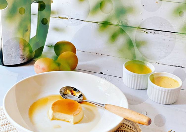 Cách làm bánh Flan bằng nồi chiên không dầu