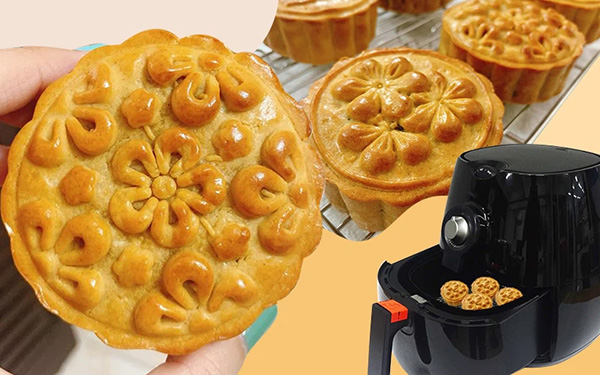 Cách làm bánh nướng bằng nồi chiên không dầu