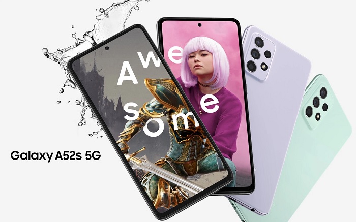 Galaxy A52s 5G có tính năng chống nước, chống bụi