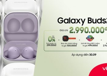 Tai nghe Galaxy Buds2 chính thức được mở bán tại Viettel Store