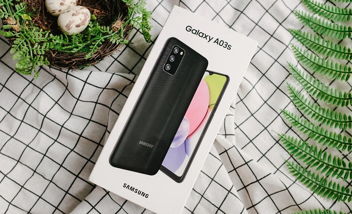 Hộp đựng Samsung Galaxy A03s