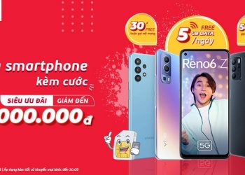 Mua smartphone kèm cước siêu ưu đãi giảm đến 3.000.000 đồng tại Viettel Store