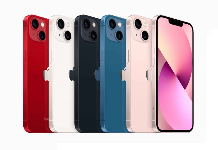 iPhone 13 với 5 tùy chọn màu sắc