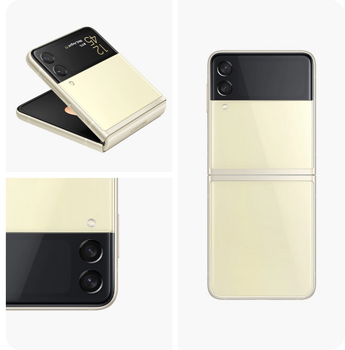 Galaxy Z Flip3 5G màu Kem Ivory