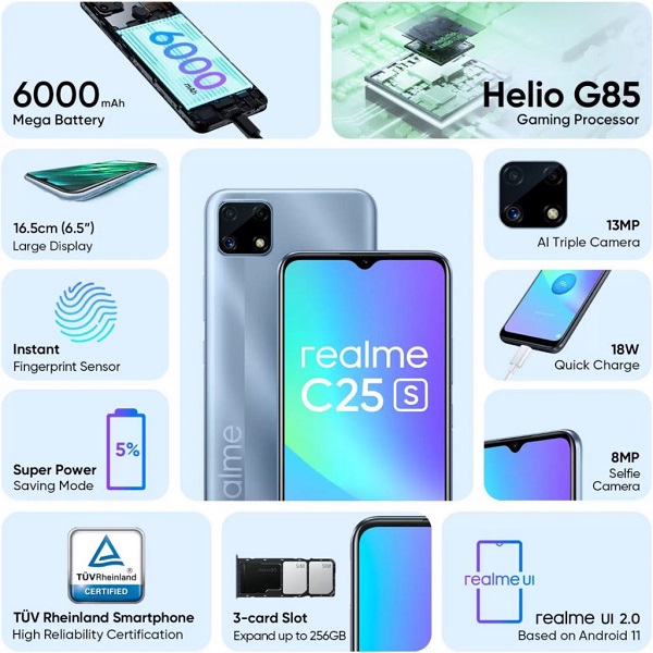 Realme C25s 128GB
