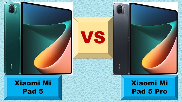 So sánh Mi Pad 5 và Mi Pad 5 Pro