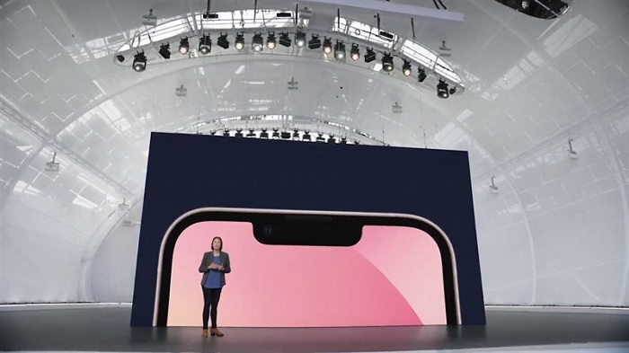 Phần notch tai thỏ có kích thước nhỏ hơn