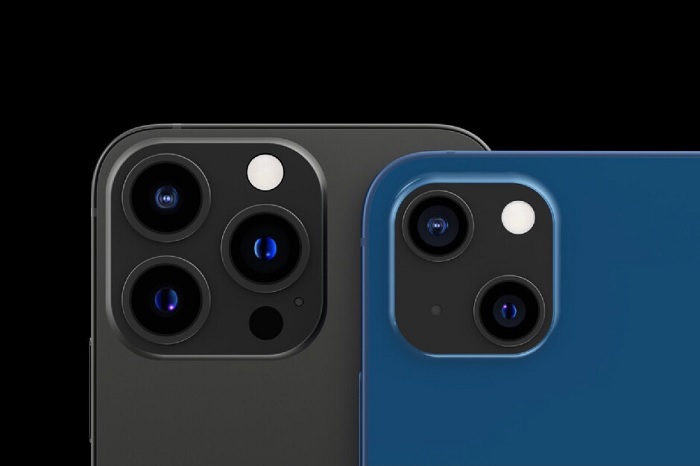 iPhone 13 sở hữu cụm camera kép, còn iPhone 13 Pro sở hữu cụm 3 camera mặt sau