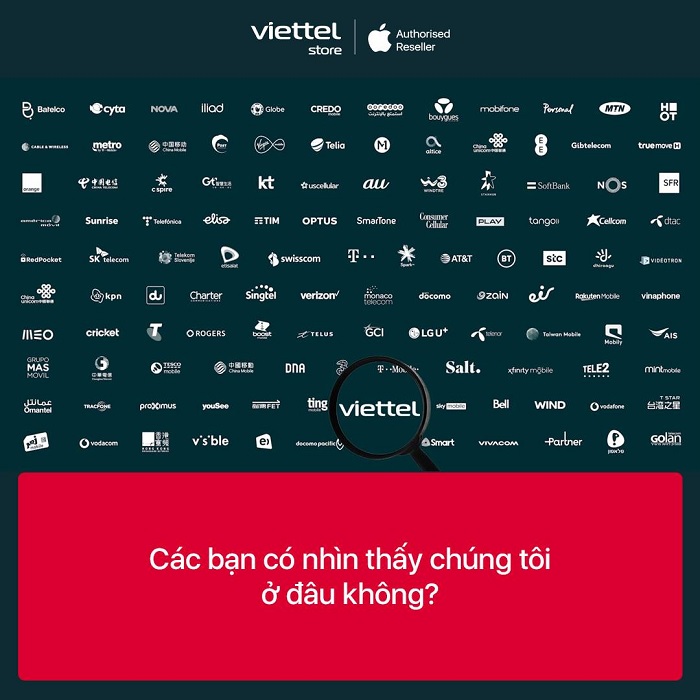 Viettel Store – Nhà phân phối các sản phẩm Apple chính hãng