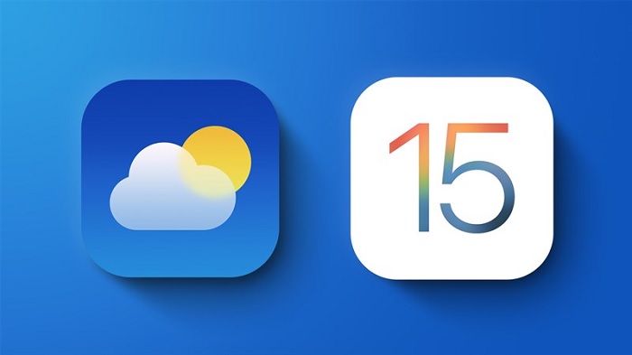 Biểu tượng ứng dụng thời tiết trên iOS 1