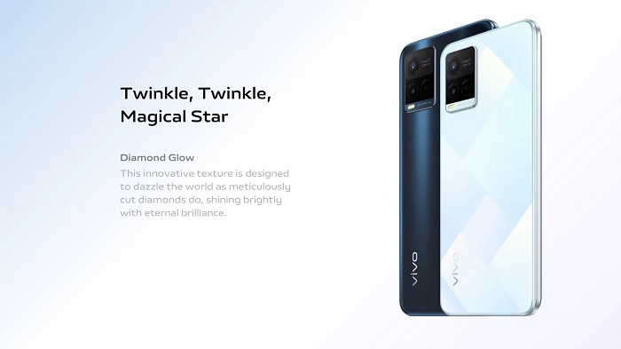 Hai tùy chọn màu sắc của Vivo Y21