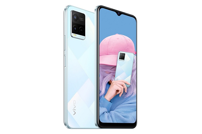 Vivo Y21 đi kèm màn hình rộng rãi