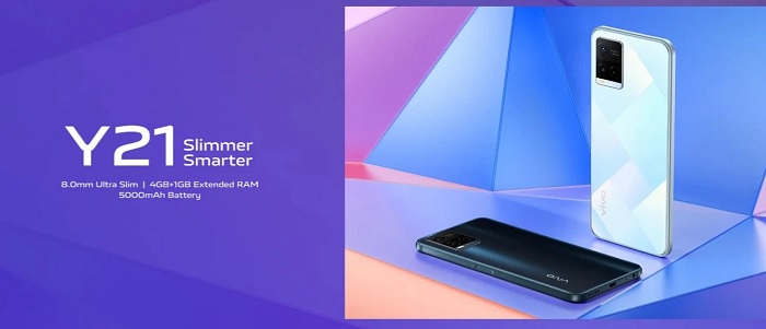 Vivo Y21 hỗ trợ sạc nhanh 18W