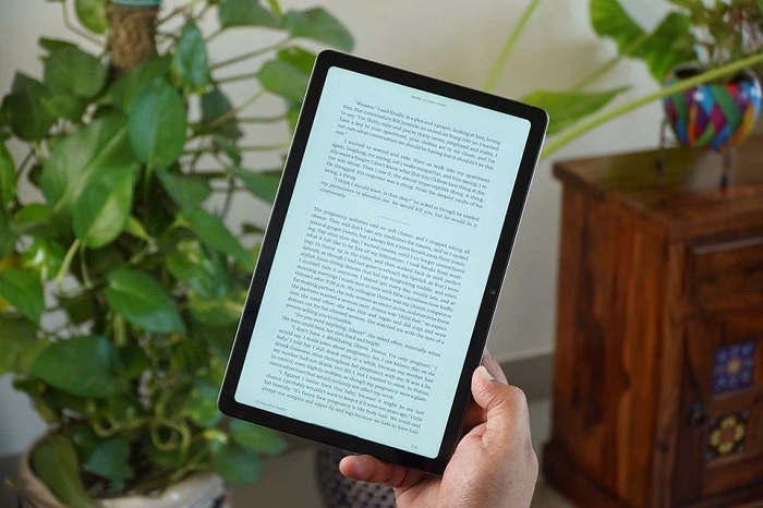 trên tay Realme Pad