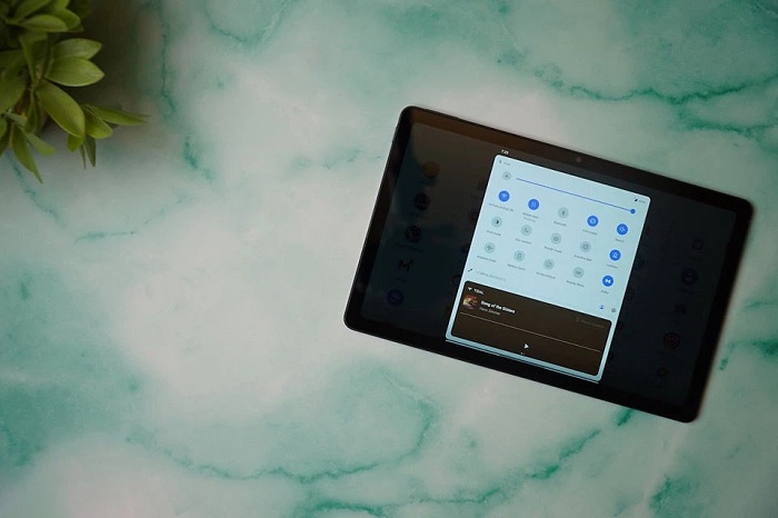 trên tay Realme Pad