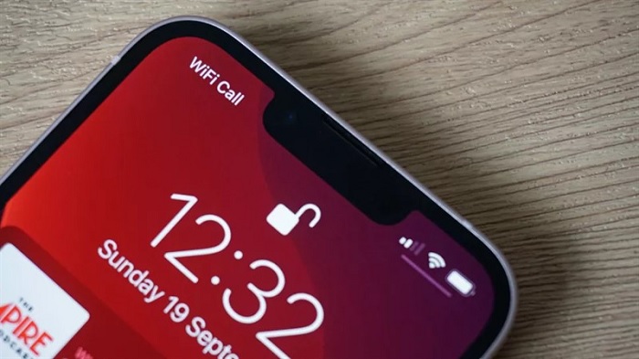 Phần notch nhỏ hơn khá nhiều so với thế hệ trước