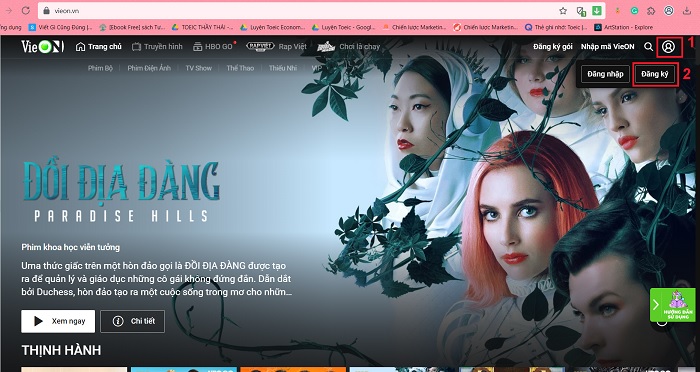 ứng dụng VieON là gì