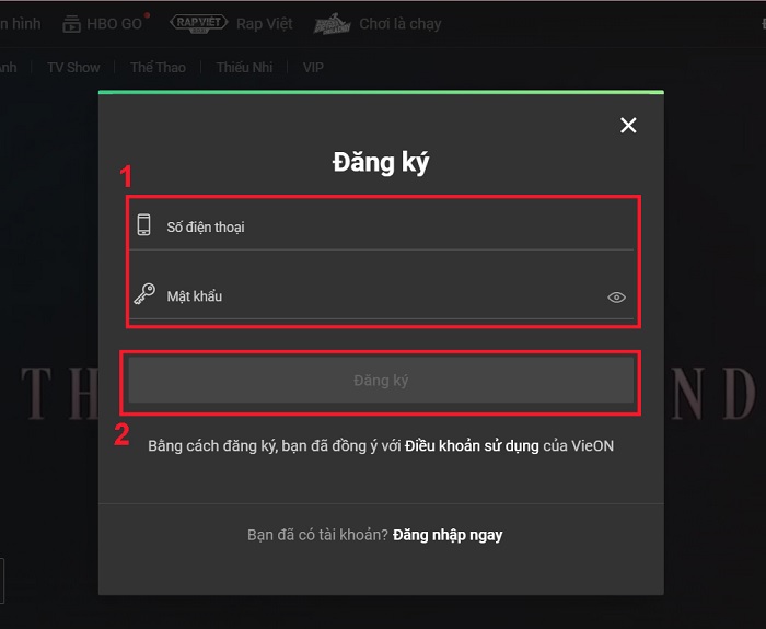 ứng dụng VieON là gì